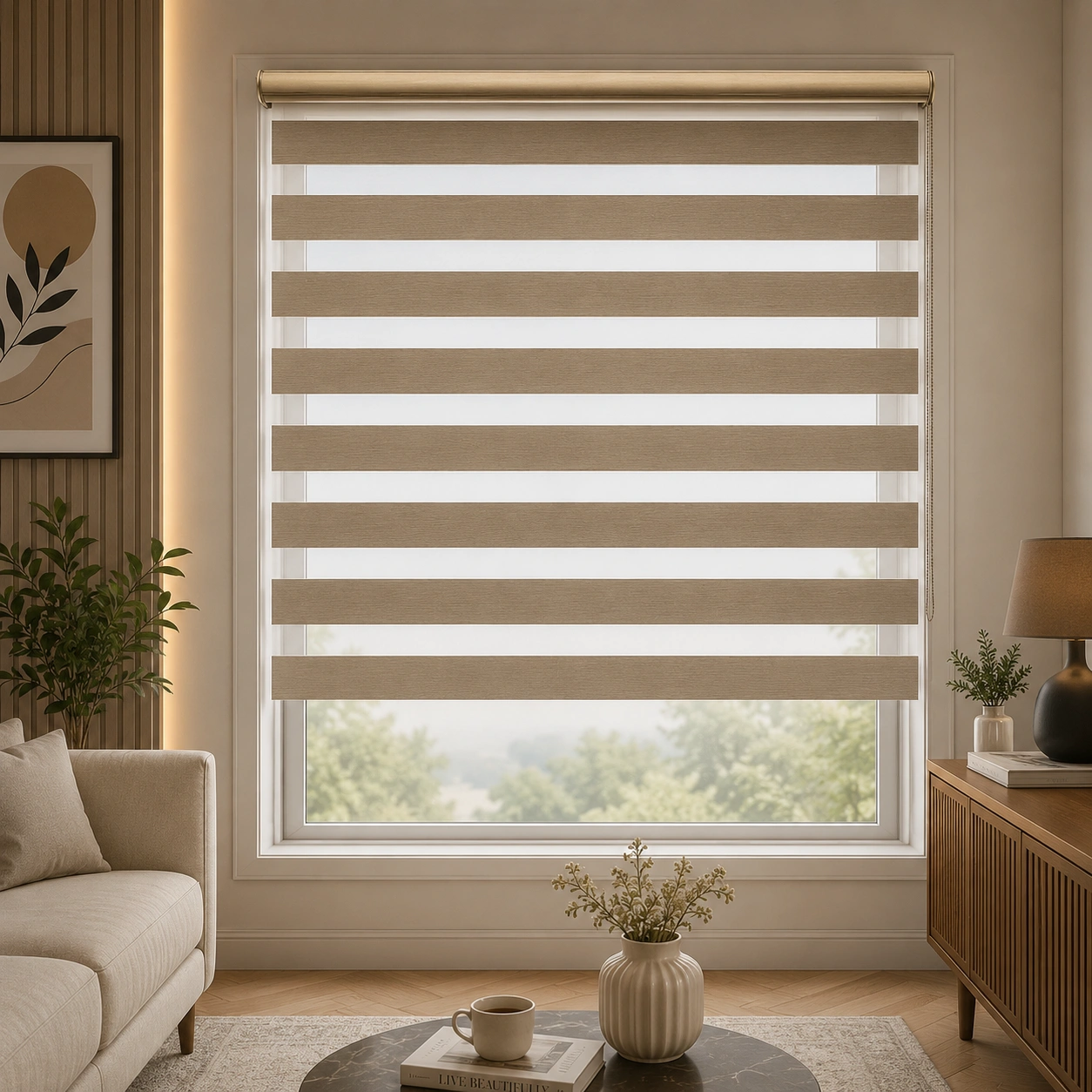 Light Filtering Zebra Blinds Noida