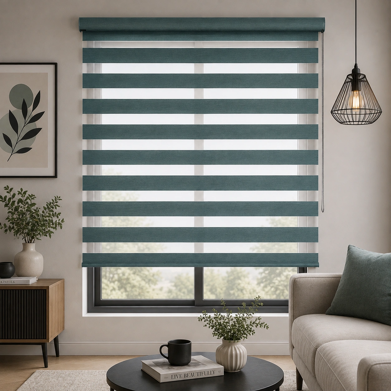 Motorized Zebra Blinds Noida Extension